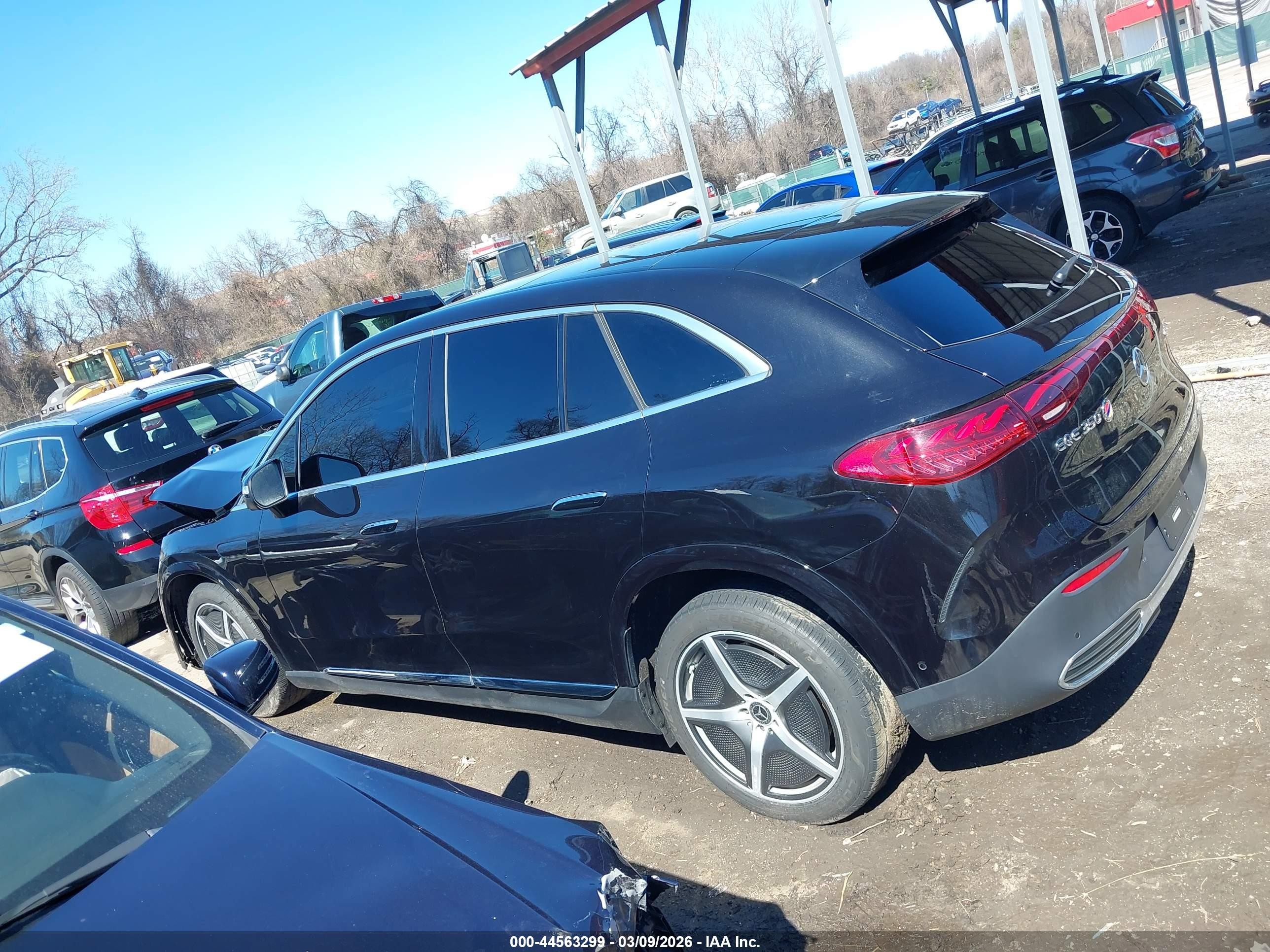 2025 Mercedes-benz Eqe 350 Suv 4matic Black vin: 4JGGM1CB5SA065313