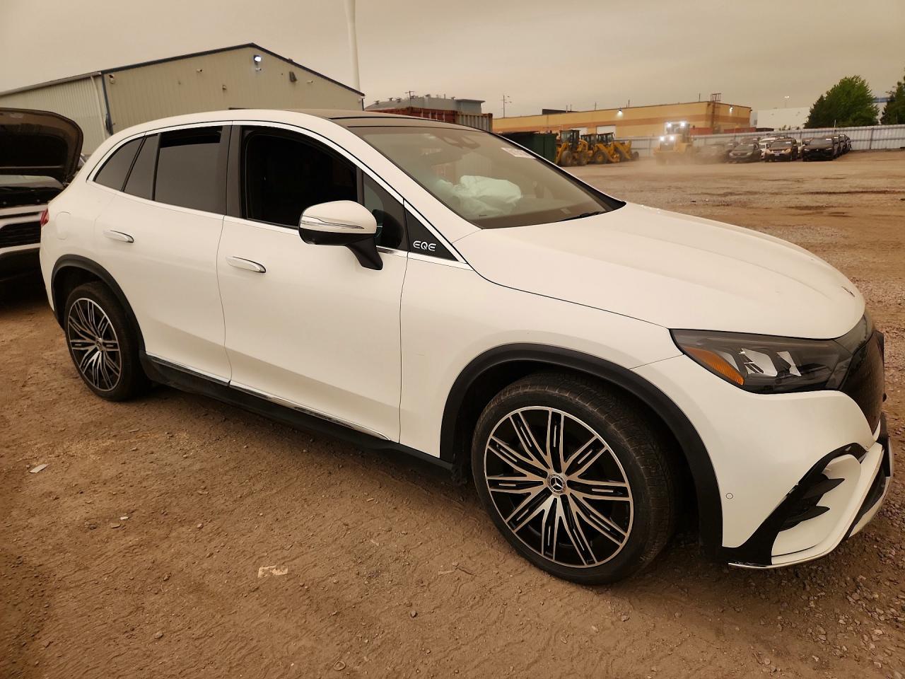 2024 Mercedes-benz Eqe Suv 350 4matic Белый vin: 4JGGM1CB9RA051988