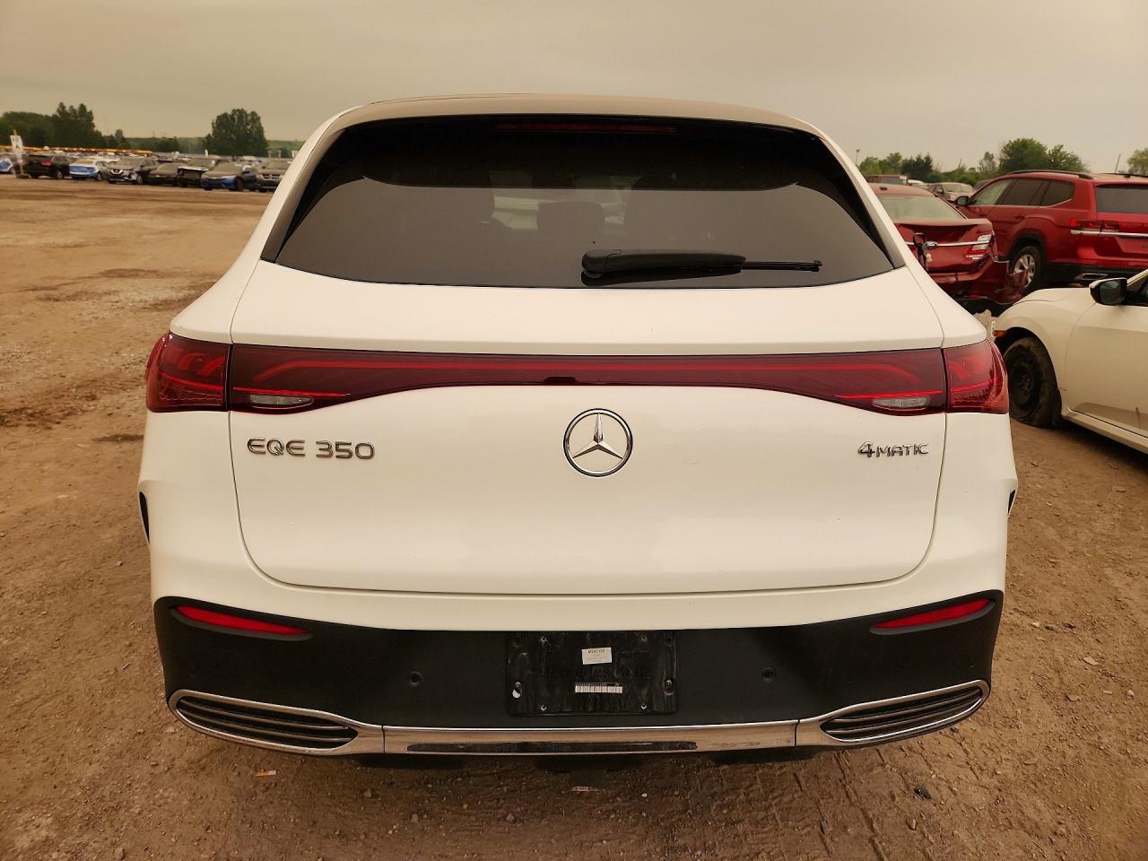 2024 Mercedes-benz Eqe Suv 350 4matic Белый vin: 4JGGM1CB9RA051988