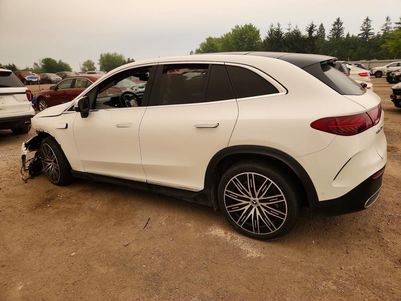 2024 Mercedes-benz Eqe Suv 350 4matic Белый vin: 4JGGM1CB9RA051988