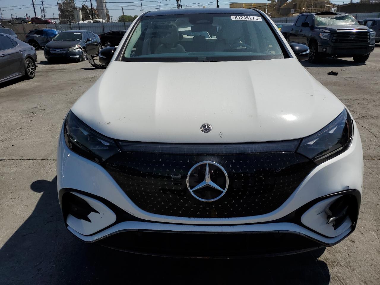 2024 Mercedes-benz Eqe Suv 350+ White vin: 4JGGM2BB4RA053123