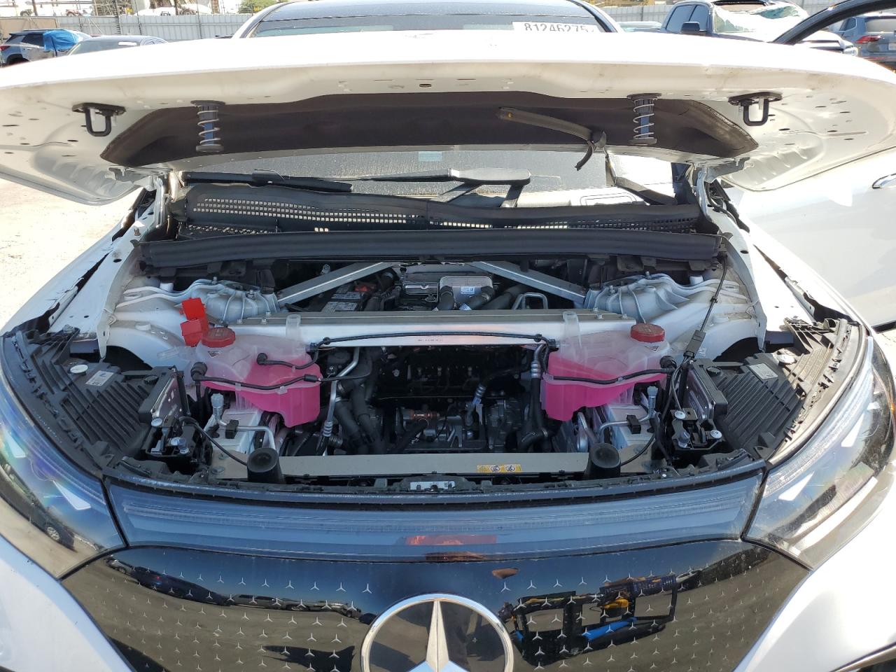 2024 Mercedes-benz Eqe Suv 350+ White vin: 4JGGM2BB4RA053123