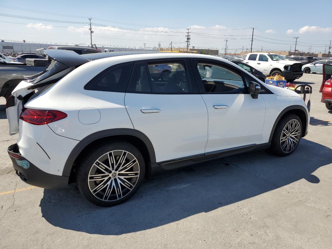 2024 Mercedes-benz Eqe Suv 350+ White vin: 4JGGM2BB4RA053123