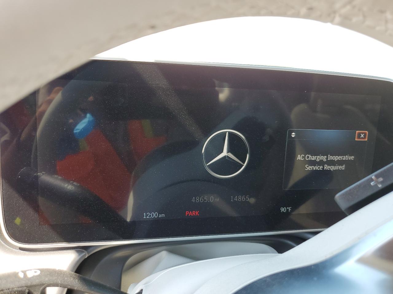 2024 Mercedes-benz Eqe Suv 350+ White vin: 4JGGM2BB4RA053123