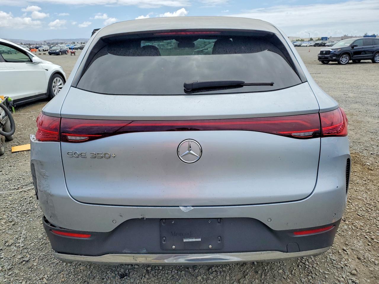 2024 Mercedes-benz Eqe Suv 350+ Silver vin: 4JGGM2BB6RA051308