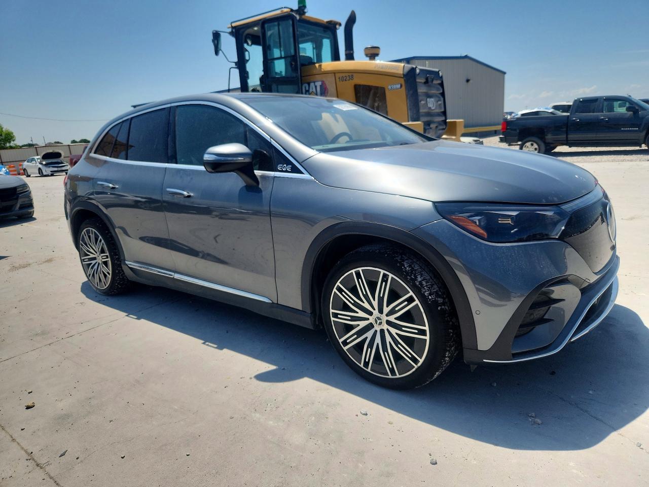 2025 Mercedes-benz Eqe Suv 350+ Gray vin: 4JGGM2BBXSA060227