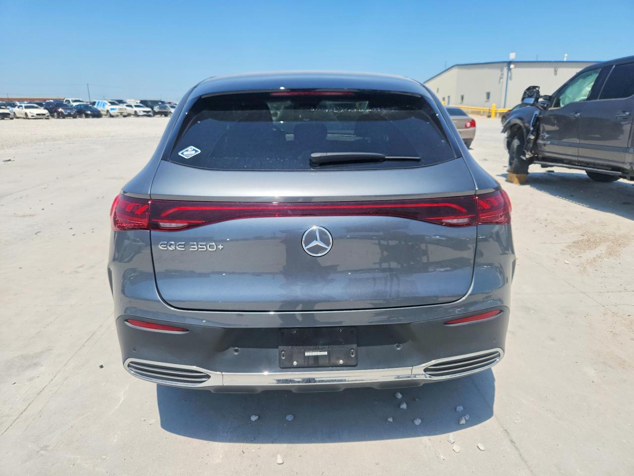 2025 Mercedes-benz Eqe Suv 350+ Gray vin: 4JGGM2BBXSA060227