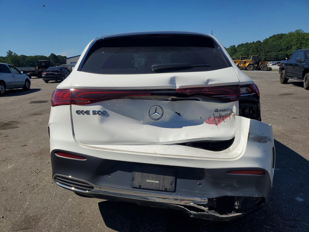 2023 Mercedes-benz Eqe Suv 500 4matic White vin: 4JGGM2CB1PA009169