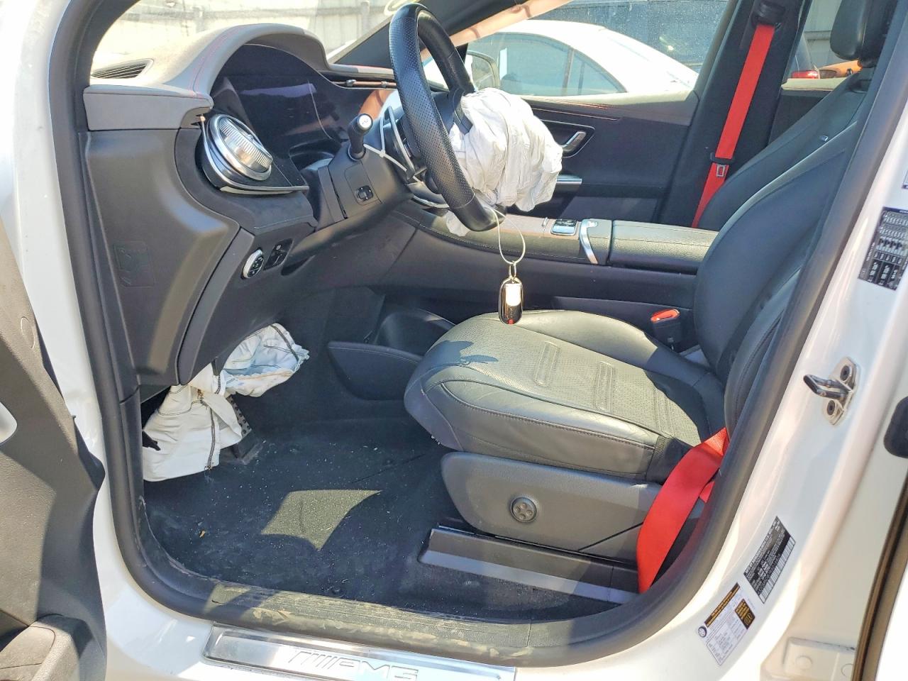 2024 Mercedes-benz Eqe Suv Amg 4matic White vin: 4JGGM5DB7RA016825