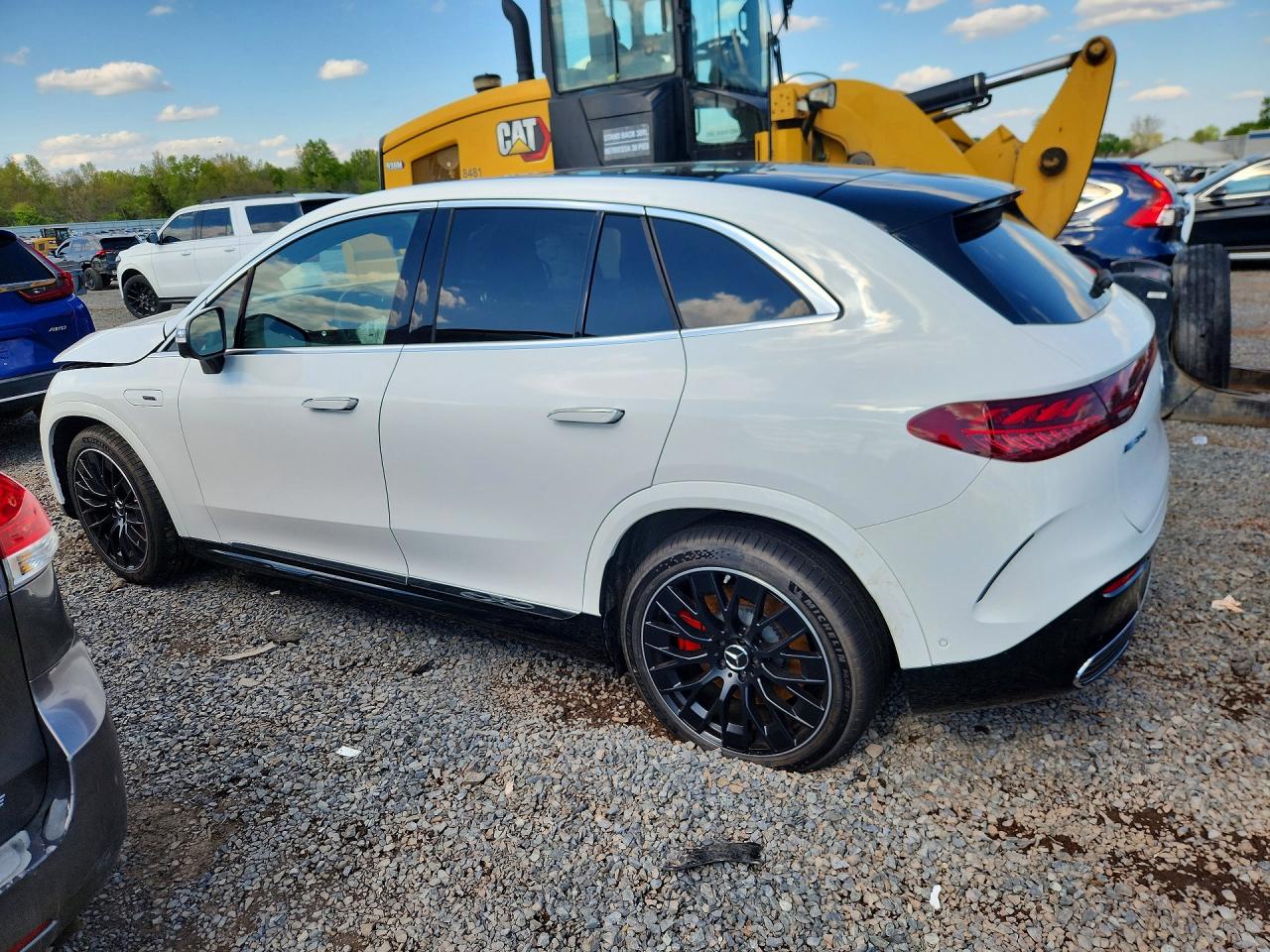 2024 Mercedes-benz Eqe Suv Amg 4matic White vin: 4JGGM5DB7RA016825