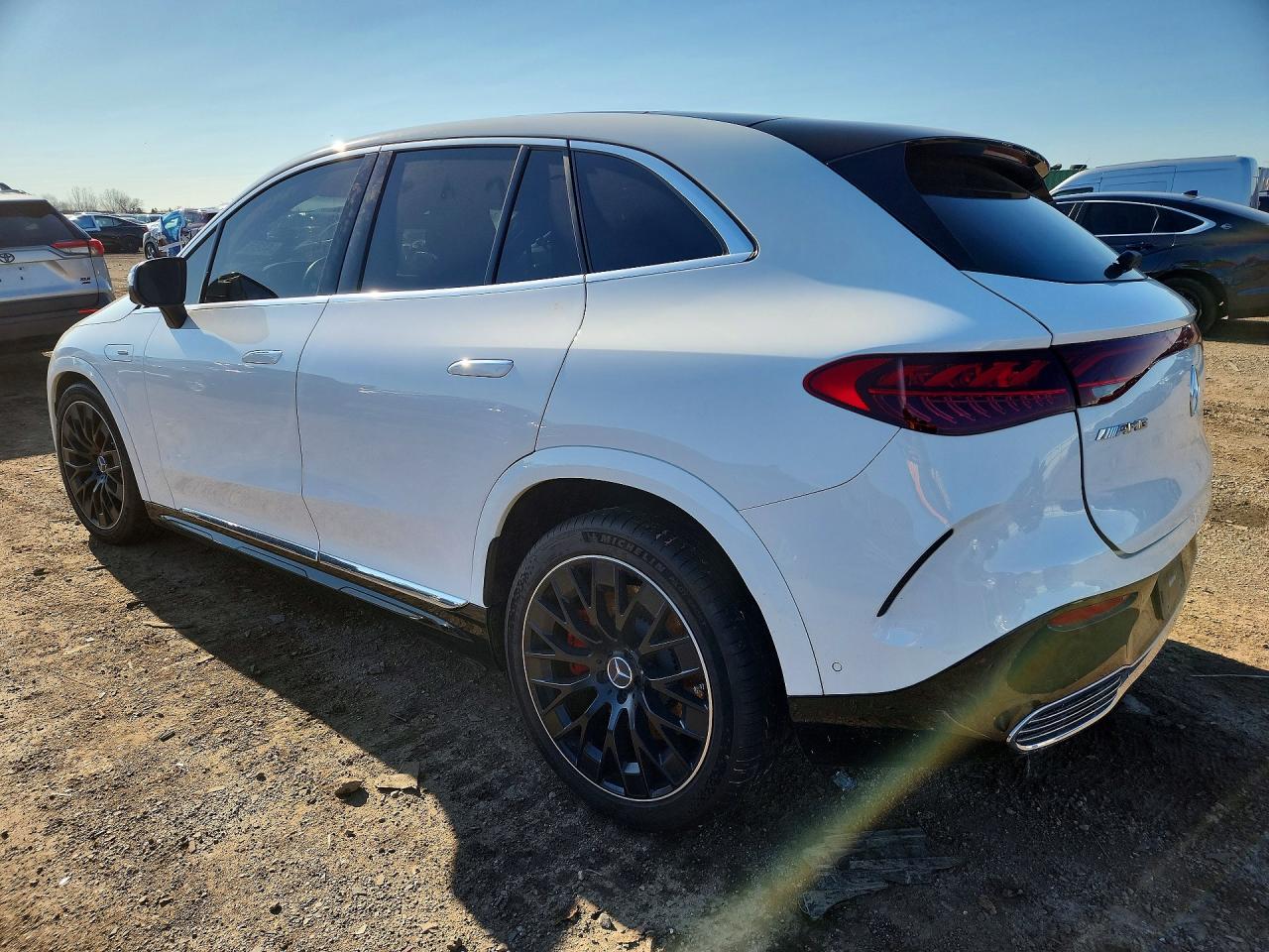 2024 Mercedes-benz Eqe Suv Amg 4matic White vin: 4JGGM5DB9RA015739
