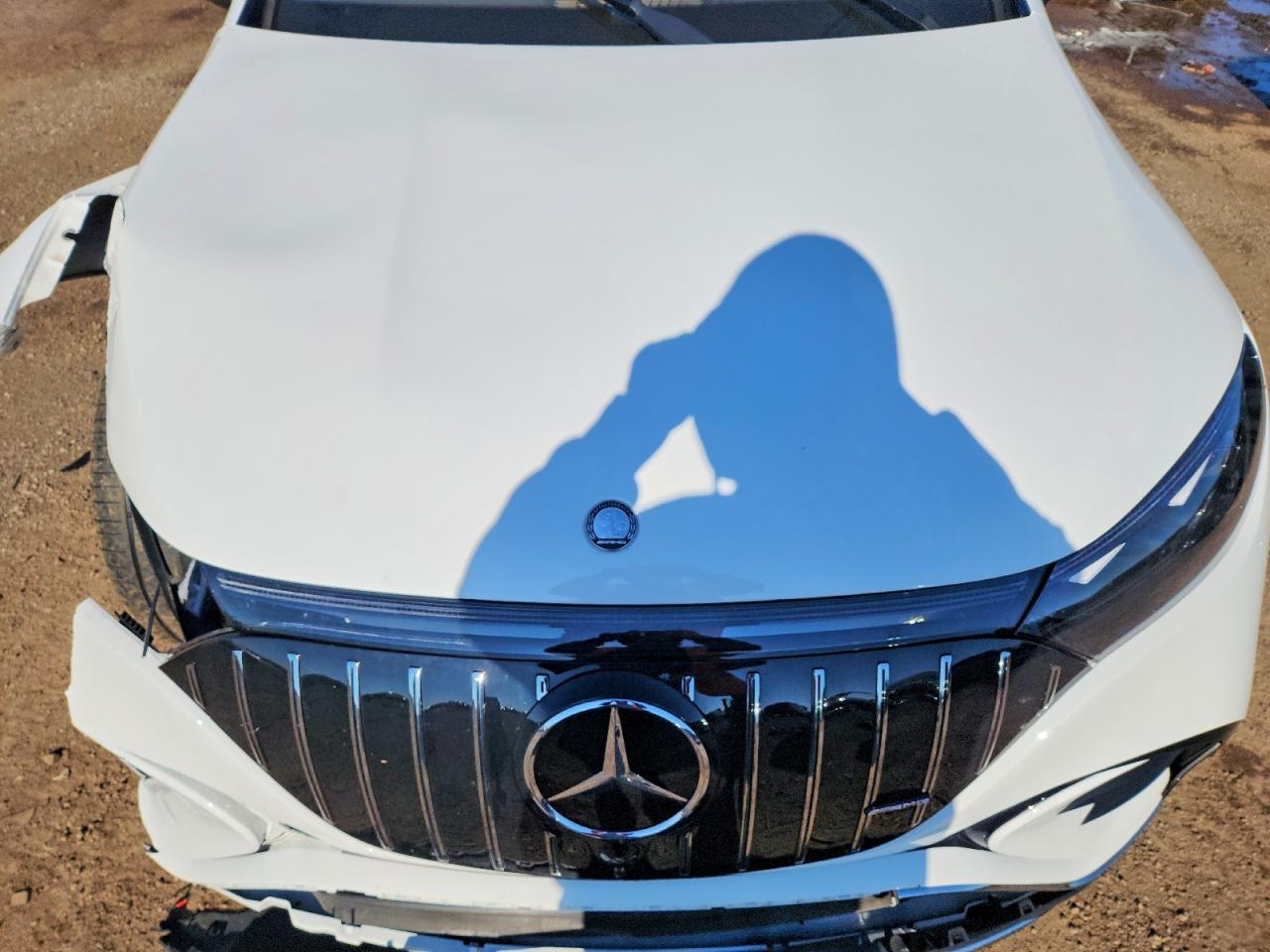 2024 Mercedes-benz Eqe Suv Amg 4matic White vin: 4JGGM5DB9RA015739