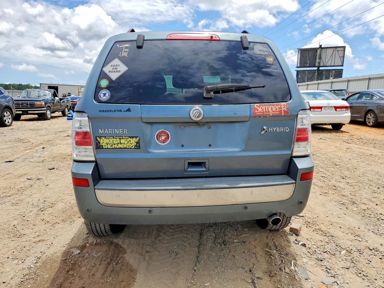 2010 Mercury Mariner Hybrid Blue vin: 4M2CN2K32AKJ07794