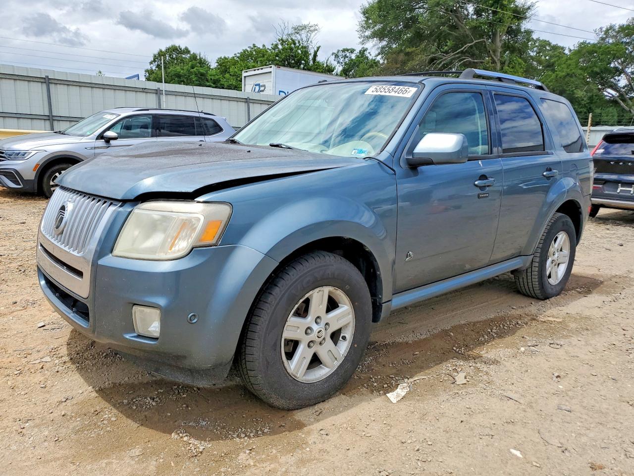 2010 Mercury Mariner Hybrid Blue vin: 4M2CN2K32AKJ07794