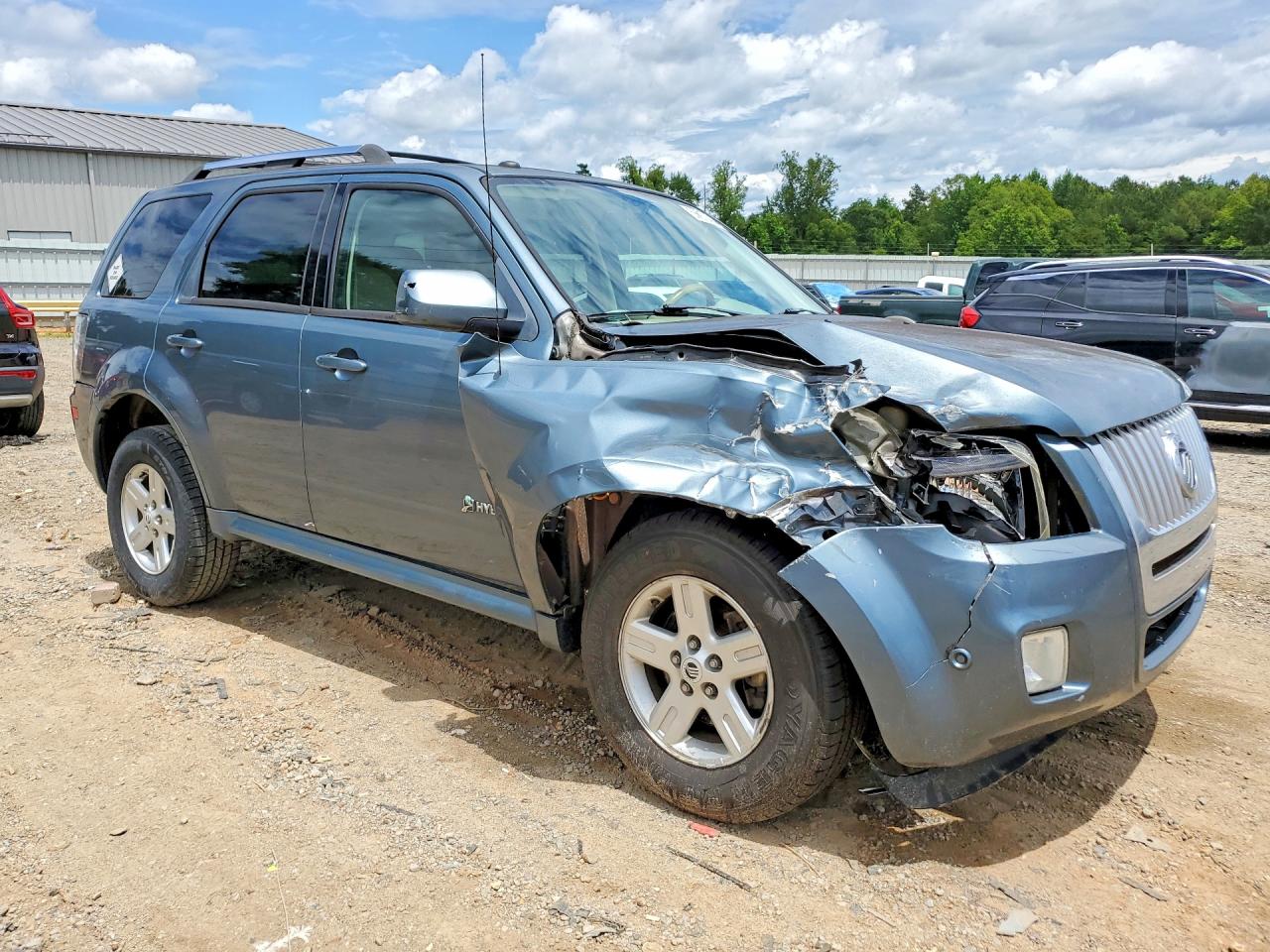 2010 Mercury Mariner Hybrid Blue vin: 4M2CN2K32AKJ07794
