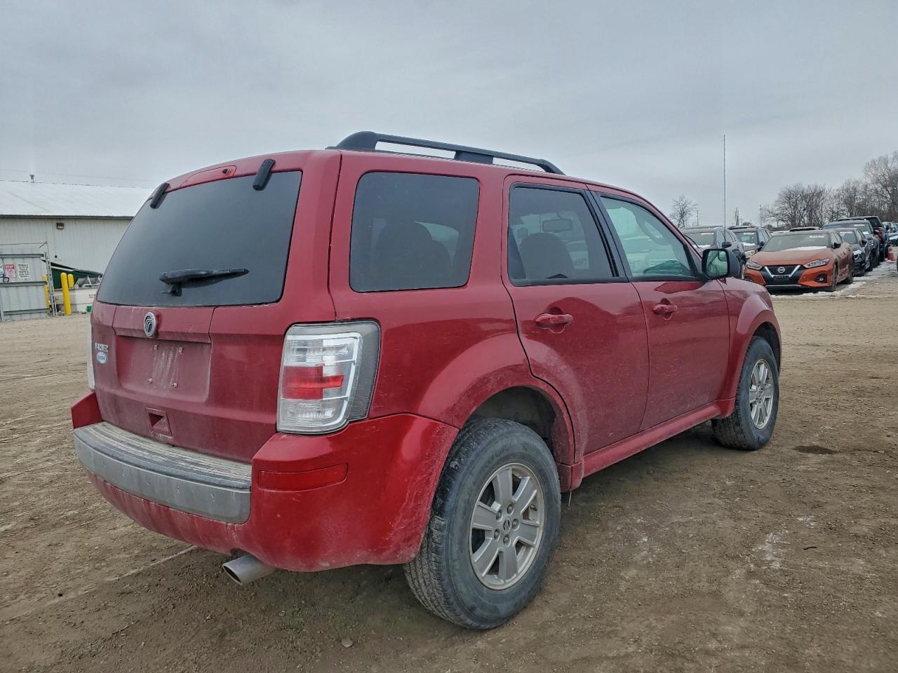 2010 Mercury Mariner Burgundy vin: 4M2CN8B76AKJ09148