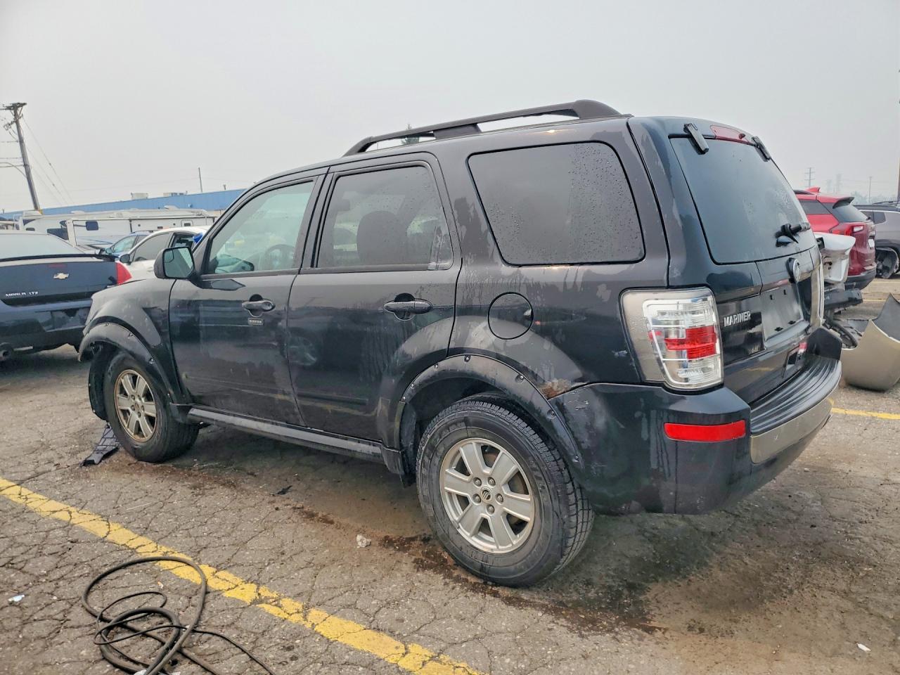 2011 Mercury Mariner Black vin: 4M2CN8B7XBKJ06089