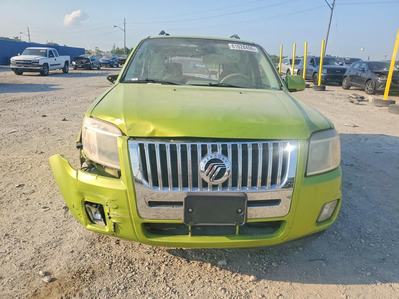 2011 Mercury Mariner Premier Green vin: 4M2CN8HG4BKJ02109