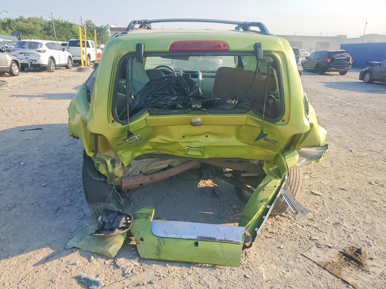 2011 Mercury Mariner Premier Green vin: 4M2CN8HG4BKJ02109