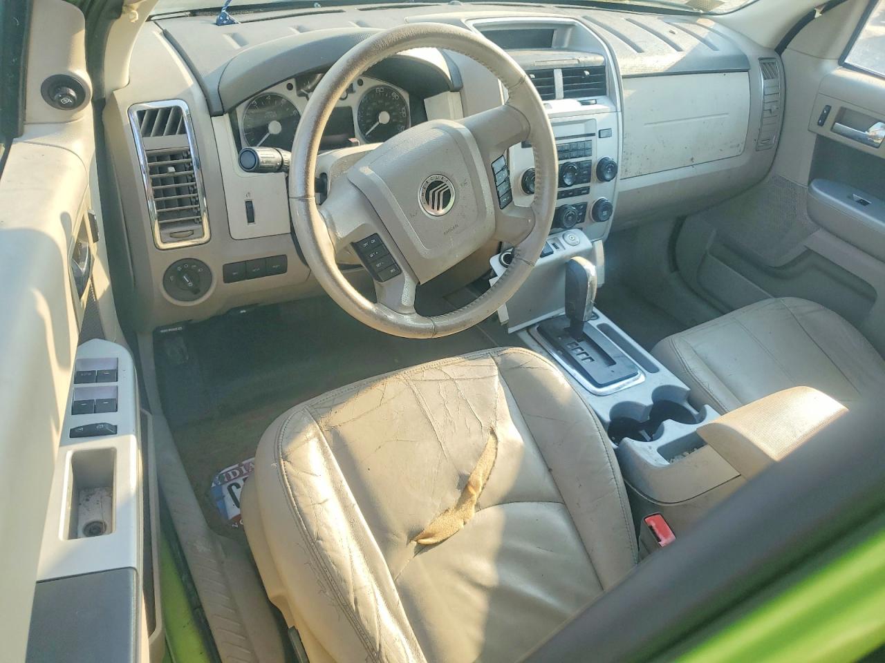 2011 Mercury Mariner Premier Green vin: 4M2CN8HG4BKJ02109