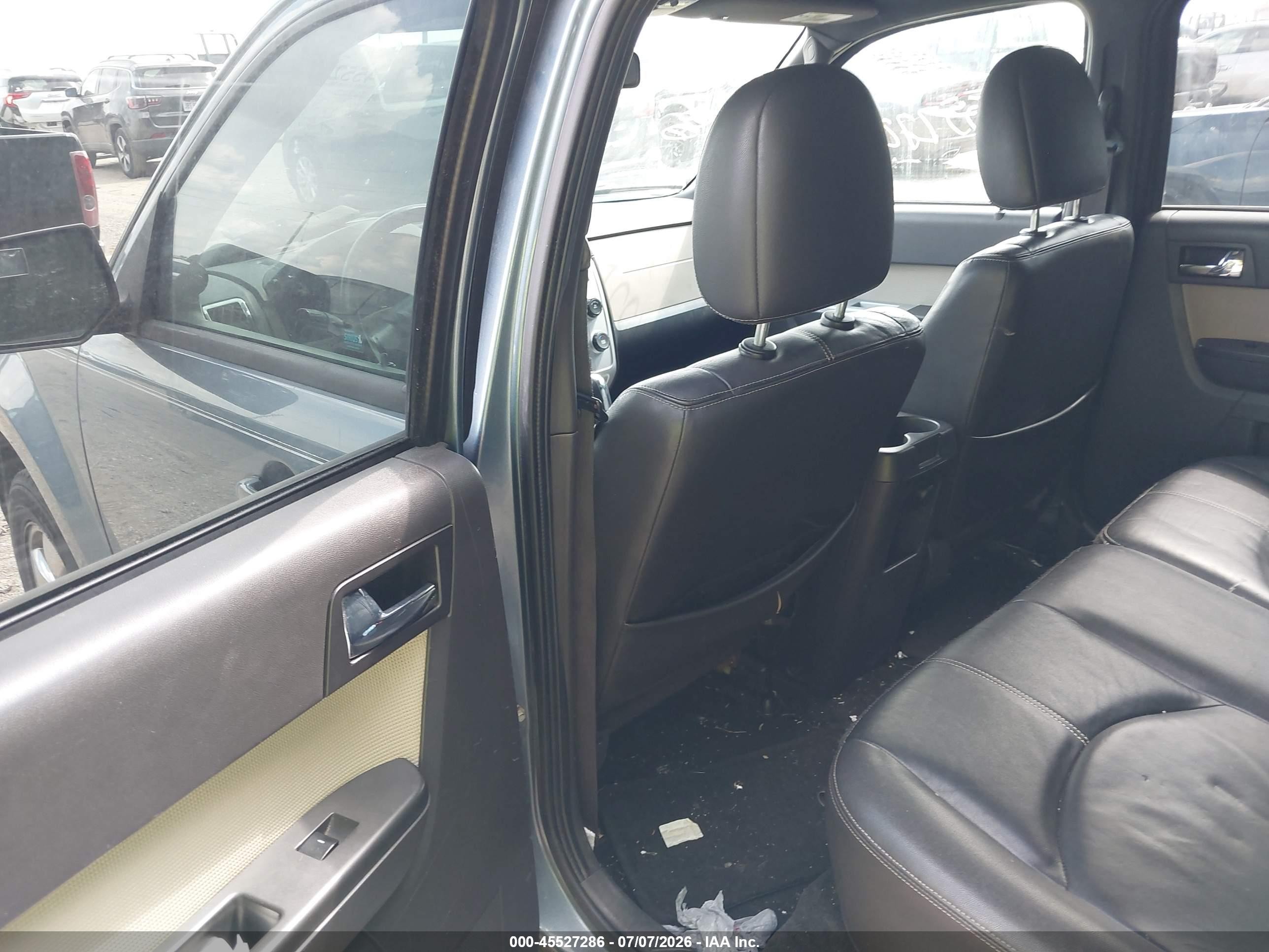 2011 Mercury Mariner Premier Blue vin: 4M2CN8HG4BKJ06001