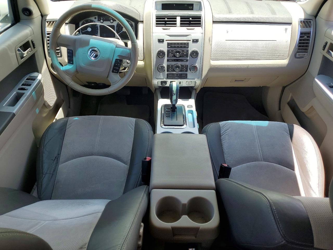 2011 Mercury Mariner Premier White vin: 4M2CN8HG8BKJ02422