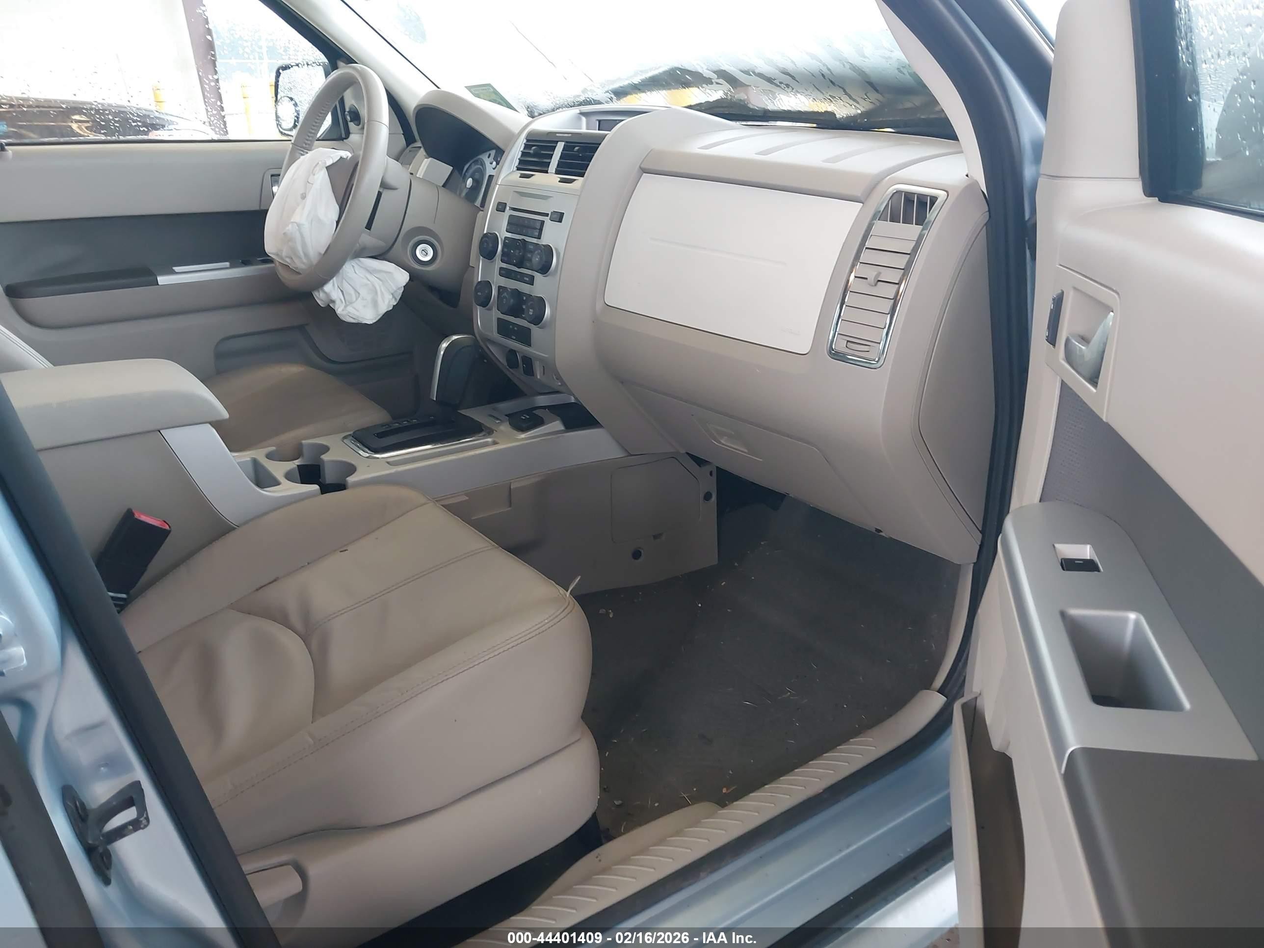 2009 Mercury Mariner Hybrid   Blue vin: 4M2CU29339KJ20462