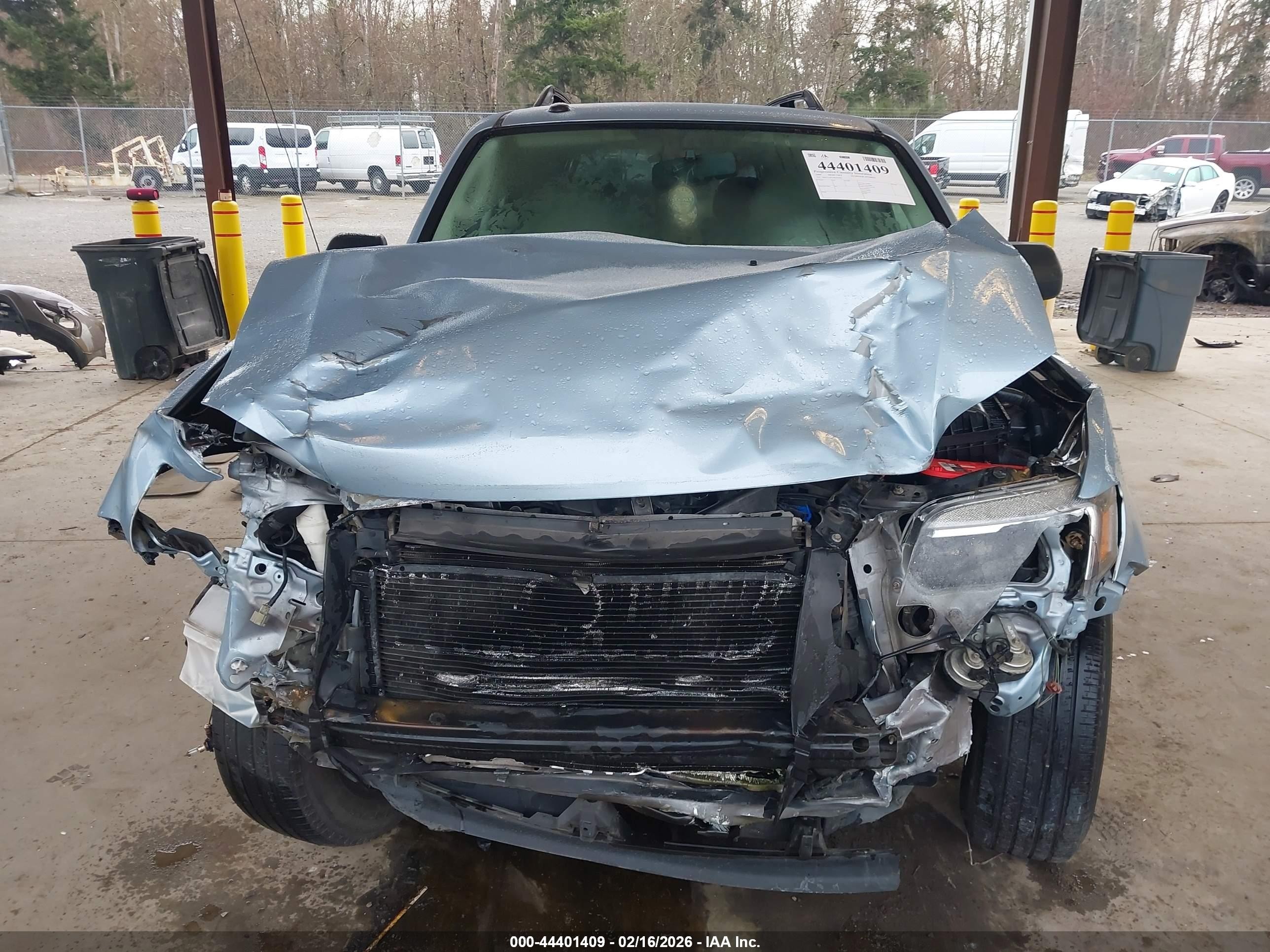2009 Mercury Mariner Hybrid   Blue vin: 4M2CU29339KJ20462