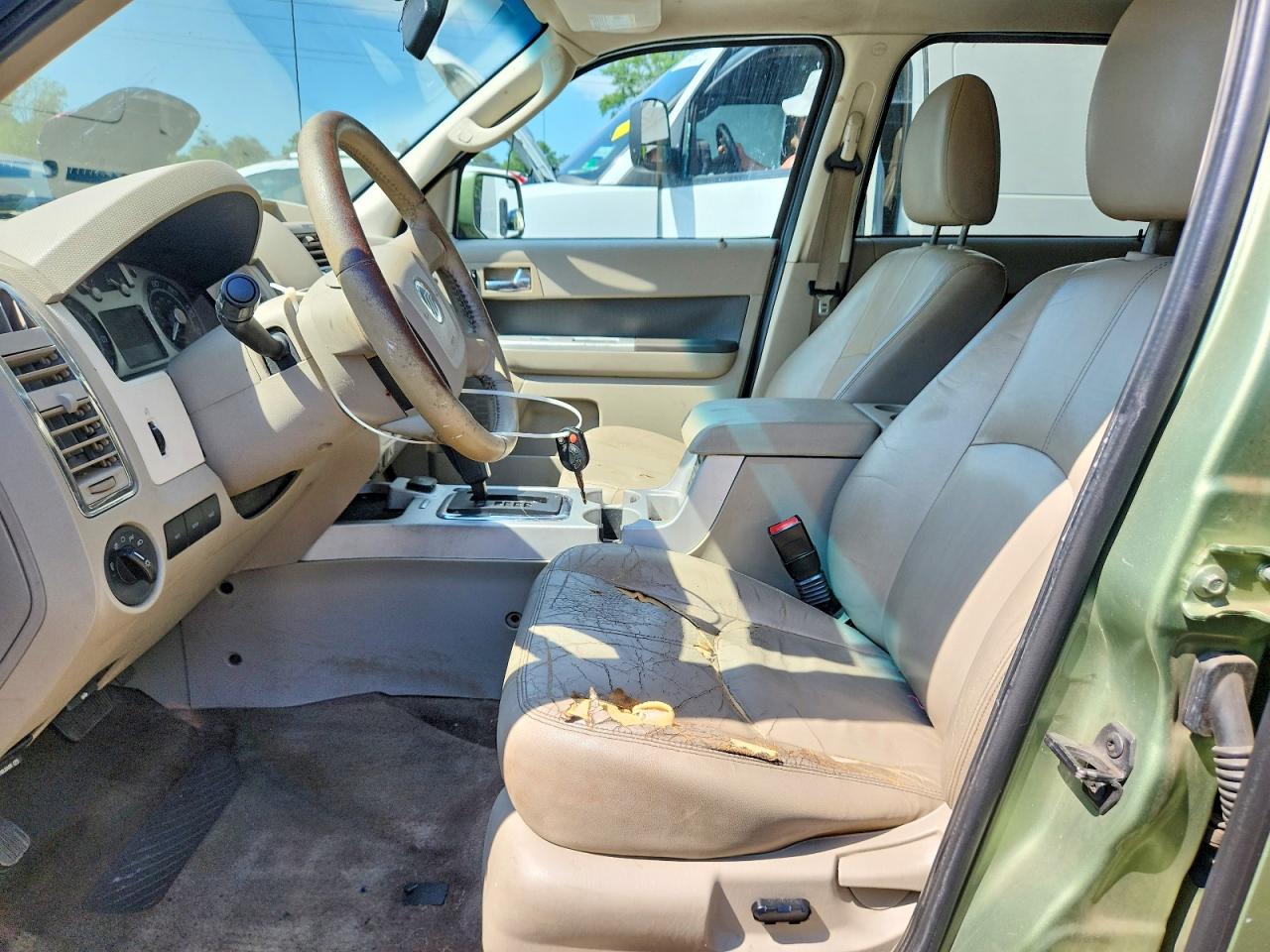 2009 Mercury Mariner Hybrid Green vin: 4M2CU29359KJ09706