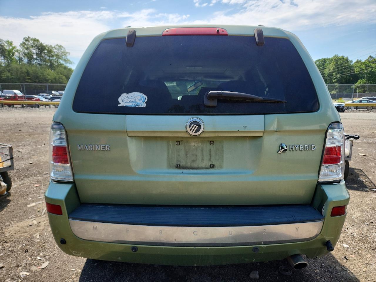 2009 Mercury Mariner Hybrid Green vin: 4M2CU29359KJ09706