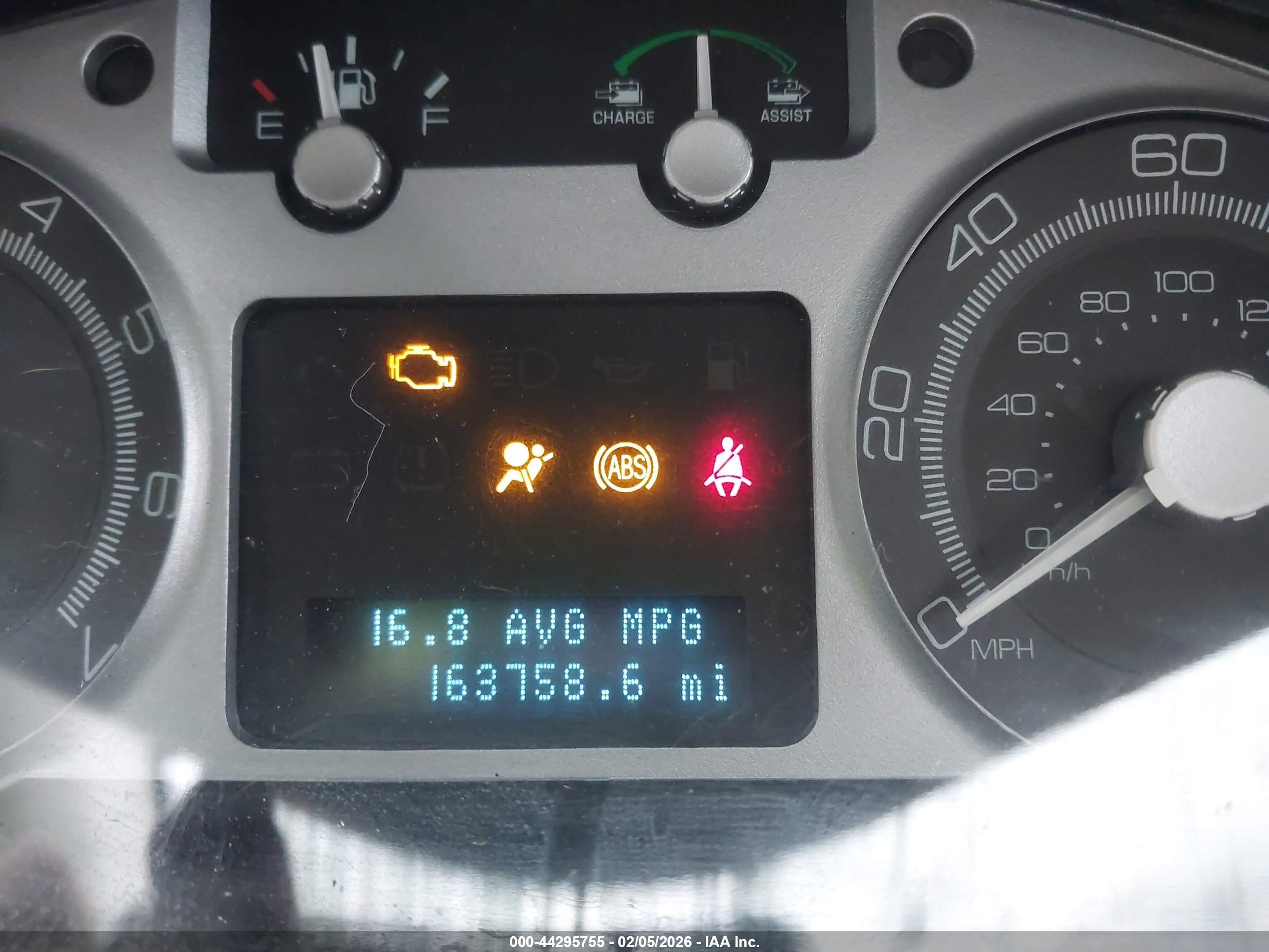 2009 Mercury Mariner Hybrid   White vin: 4M2CU29359KJ09768