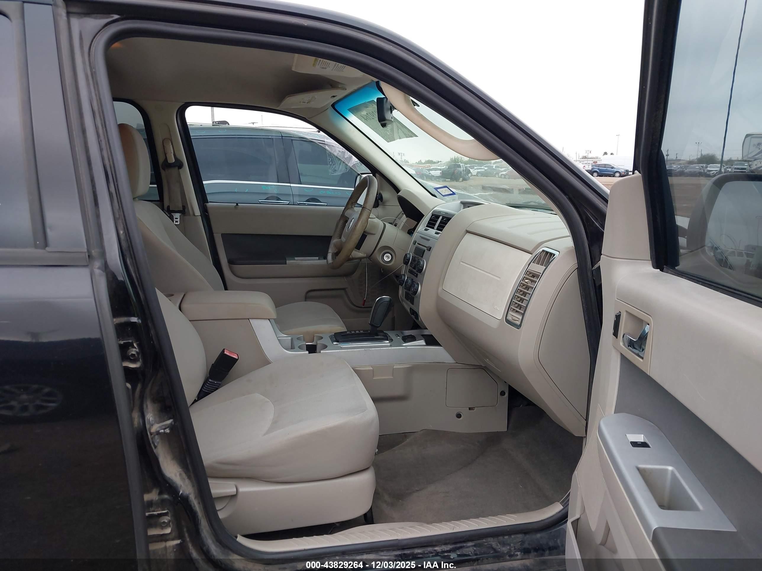 2009 Mercury Mariner Hybrid   Black vin: 4M2CU29369KJ18964