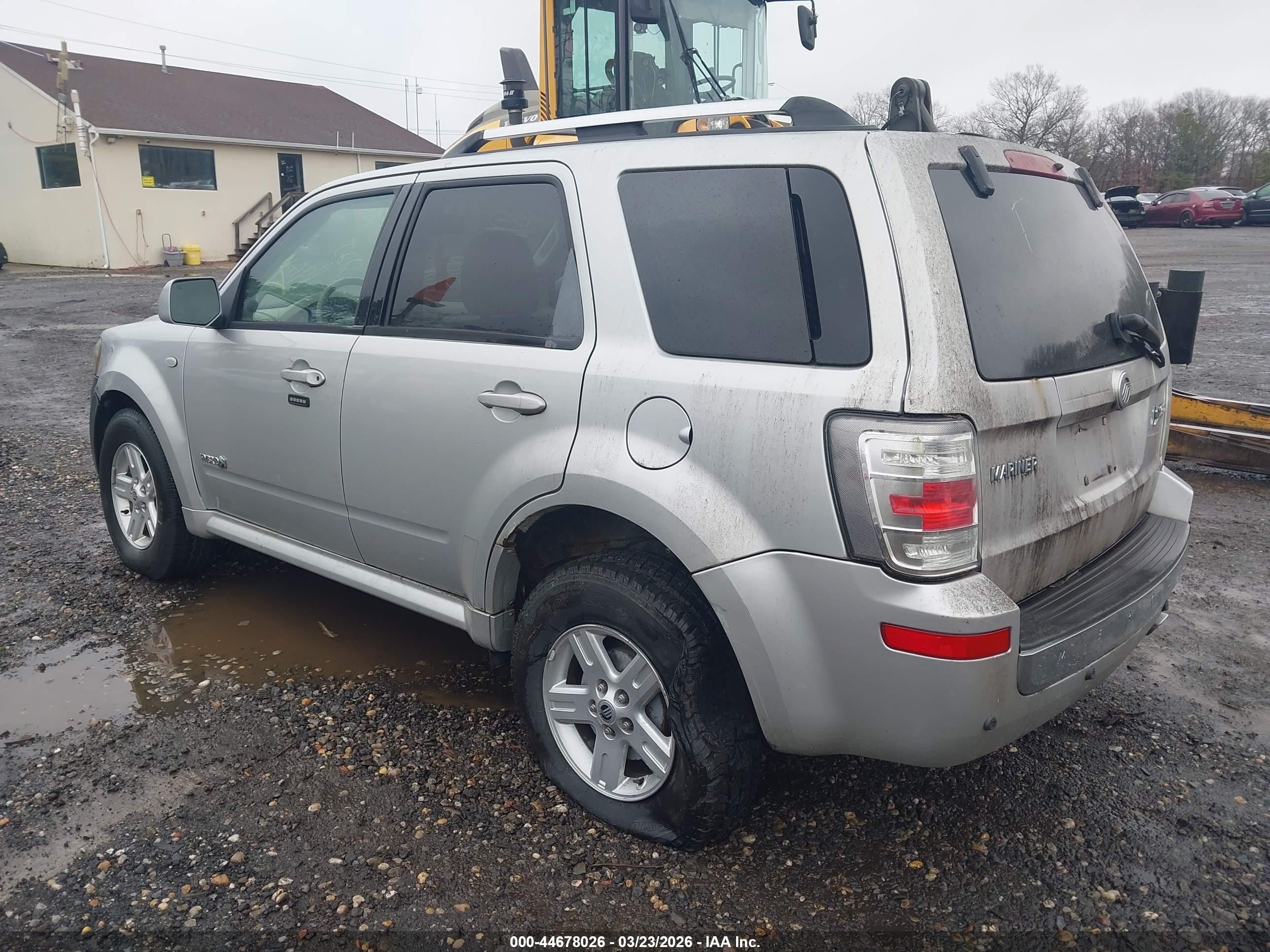 2009 Mercury Mariner Hybrid   Gray vin: 4M2CU29399KJ12012