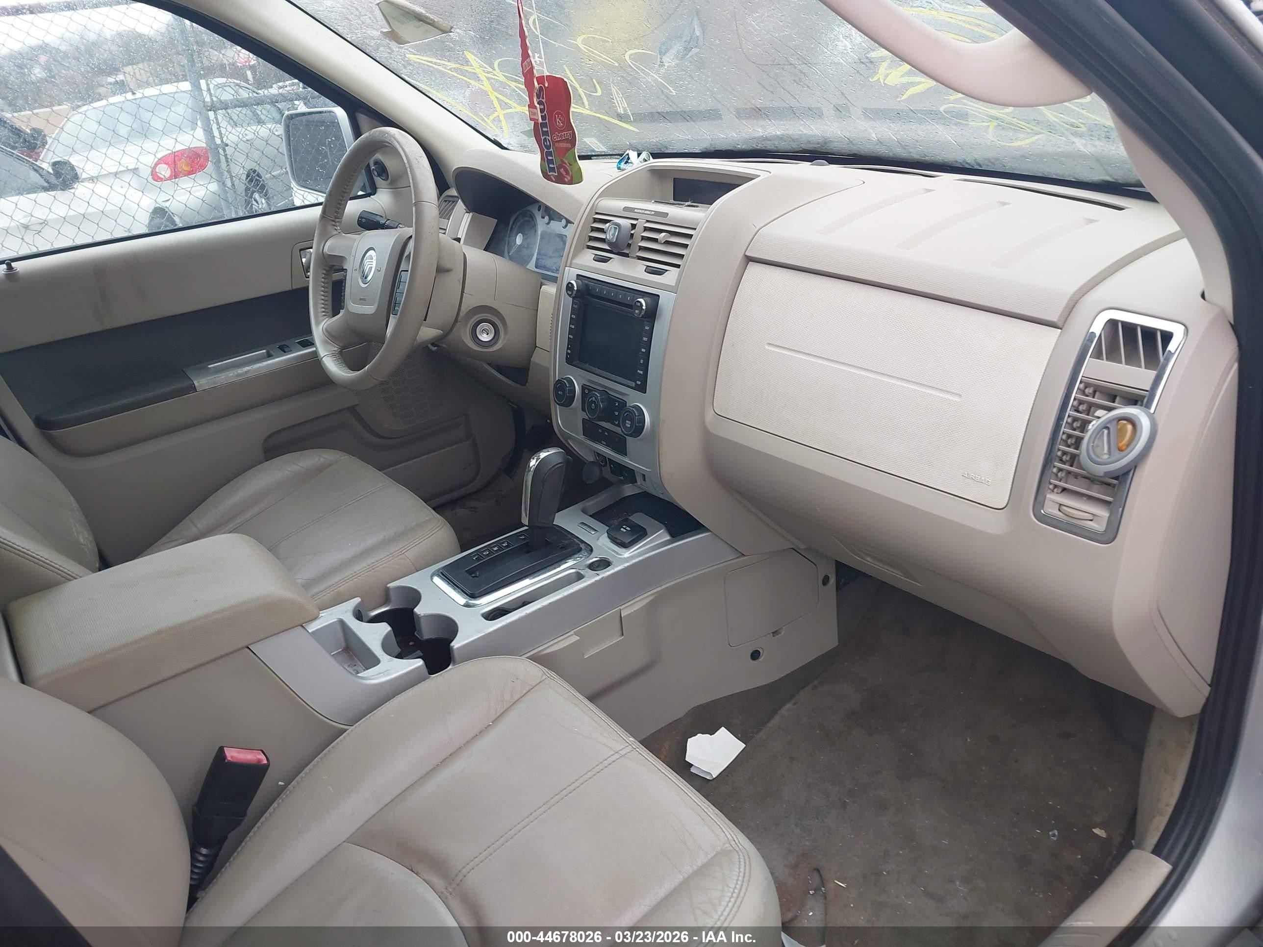 2009 Mercury Mariner Hybrid   Gray vin: 4M2CU29399KJ12012