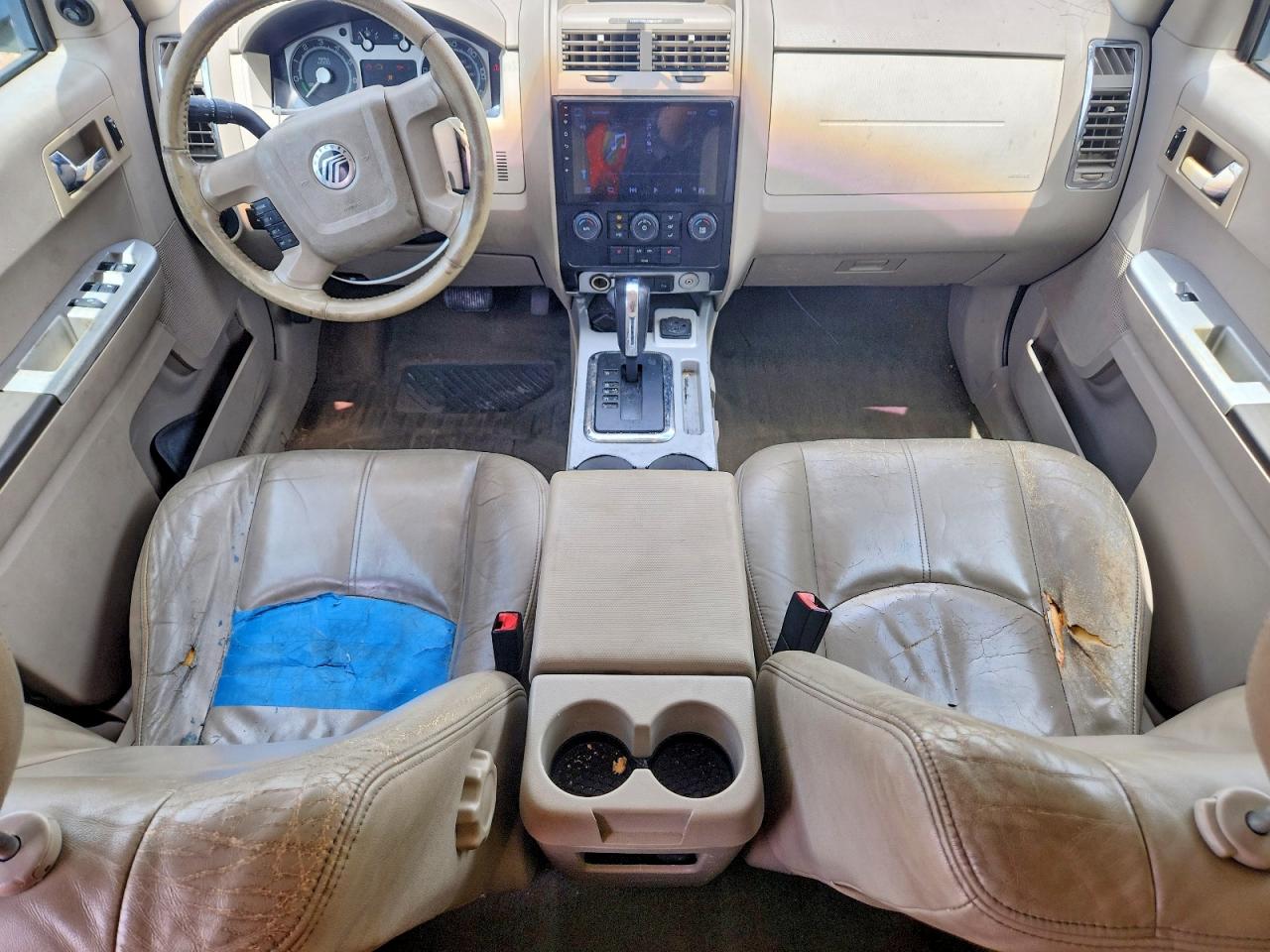2008 Mercury Mariner Hev Blue vin: 4M2CU29H28KJ06871