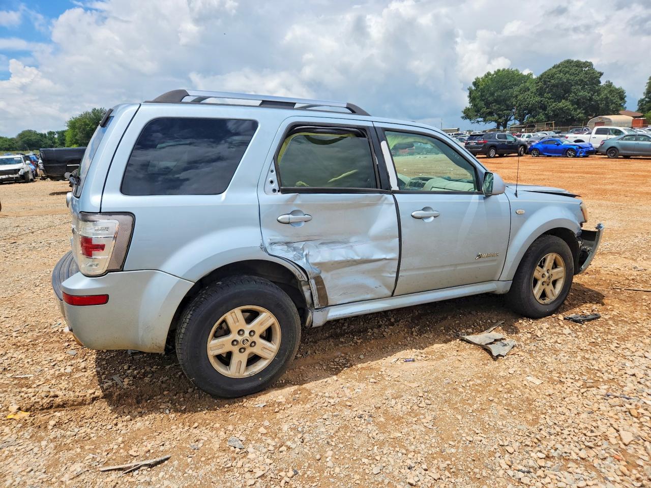 2008 Mercury Mariner Hev Blue vin: 4M2CU29H28KJ06871