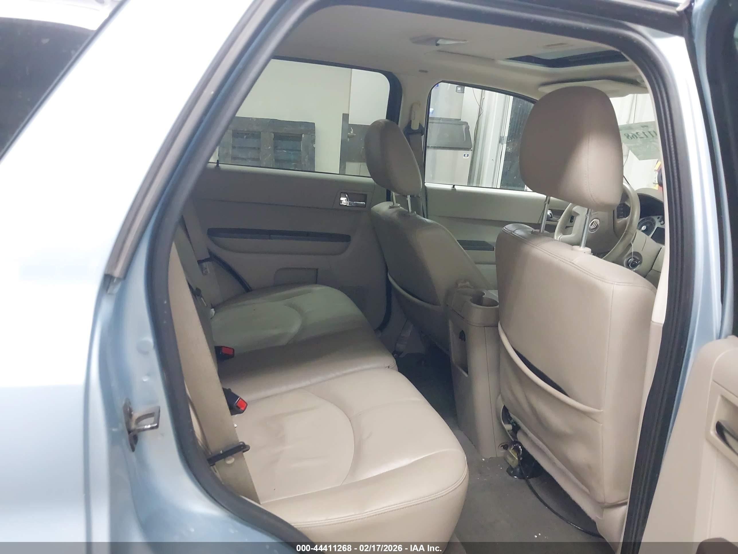 2008 Mercury Mariner Hybrid   Blue vin: 4M2CU29H28KJ20995