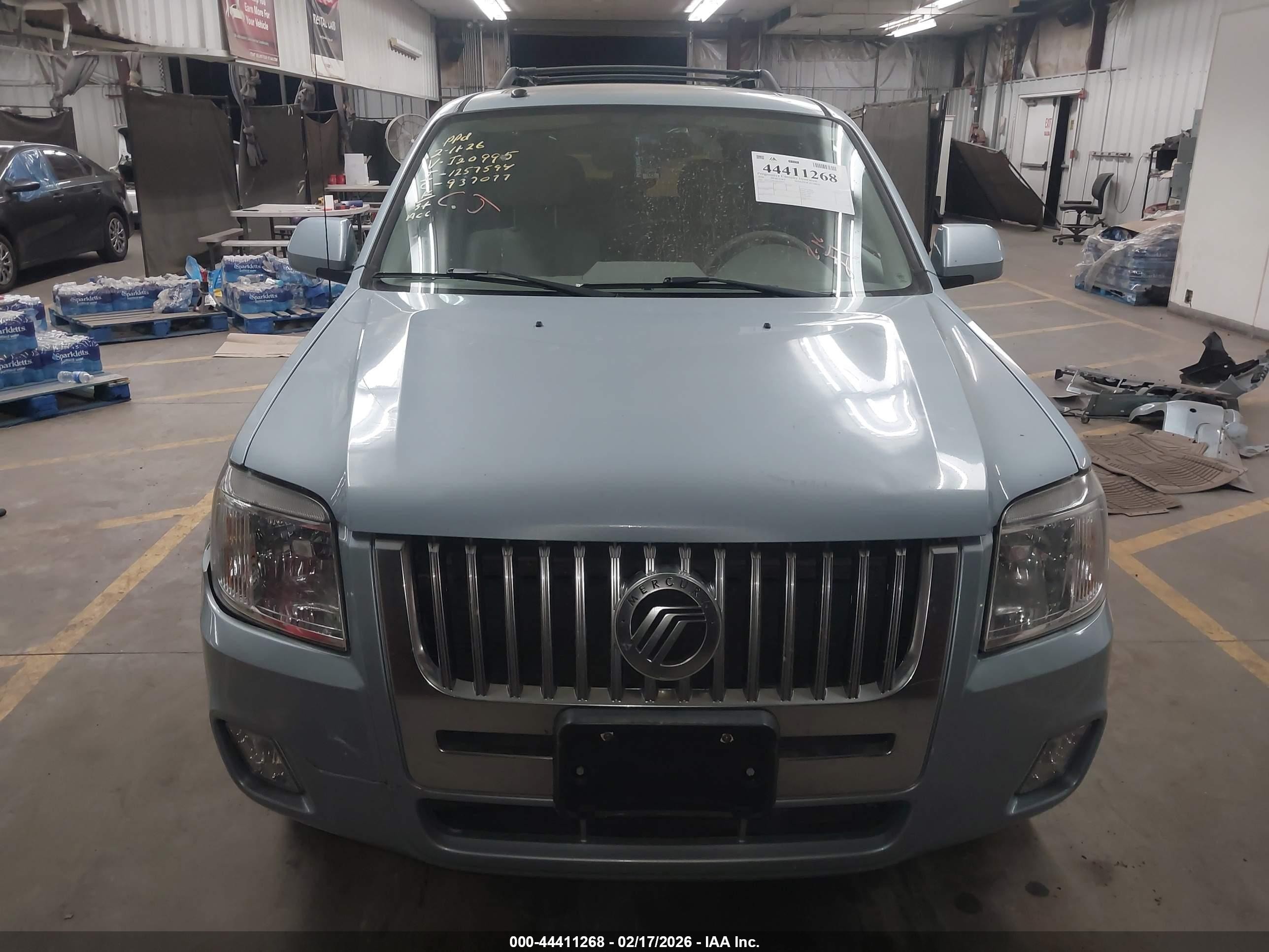 2008 Mercury Mariner Hybrid   Blue vin: 4M2CU29H28KJ20995