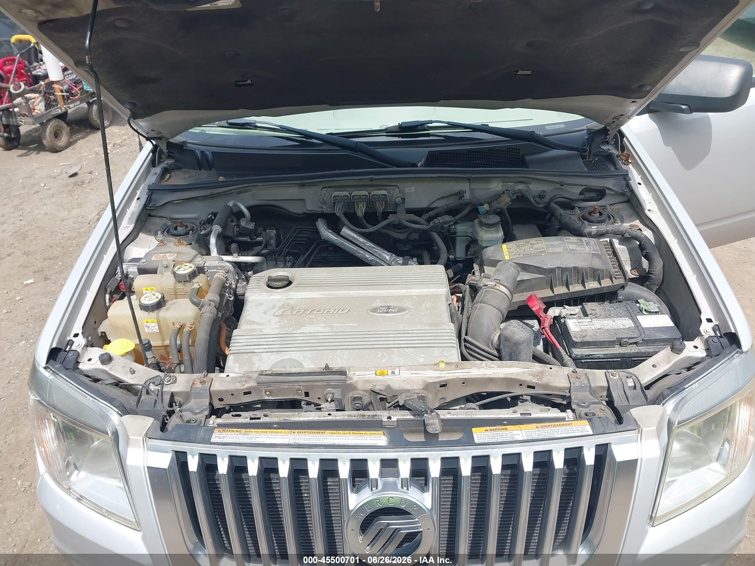 2008 Mercury Mariner Hybrid   Серебряный vin: 4M2CU29H28KJ29390