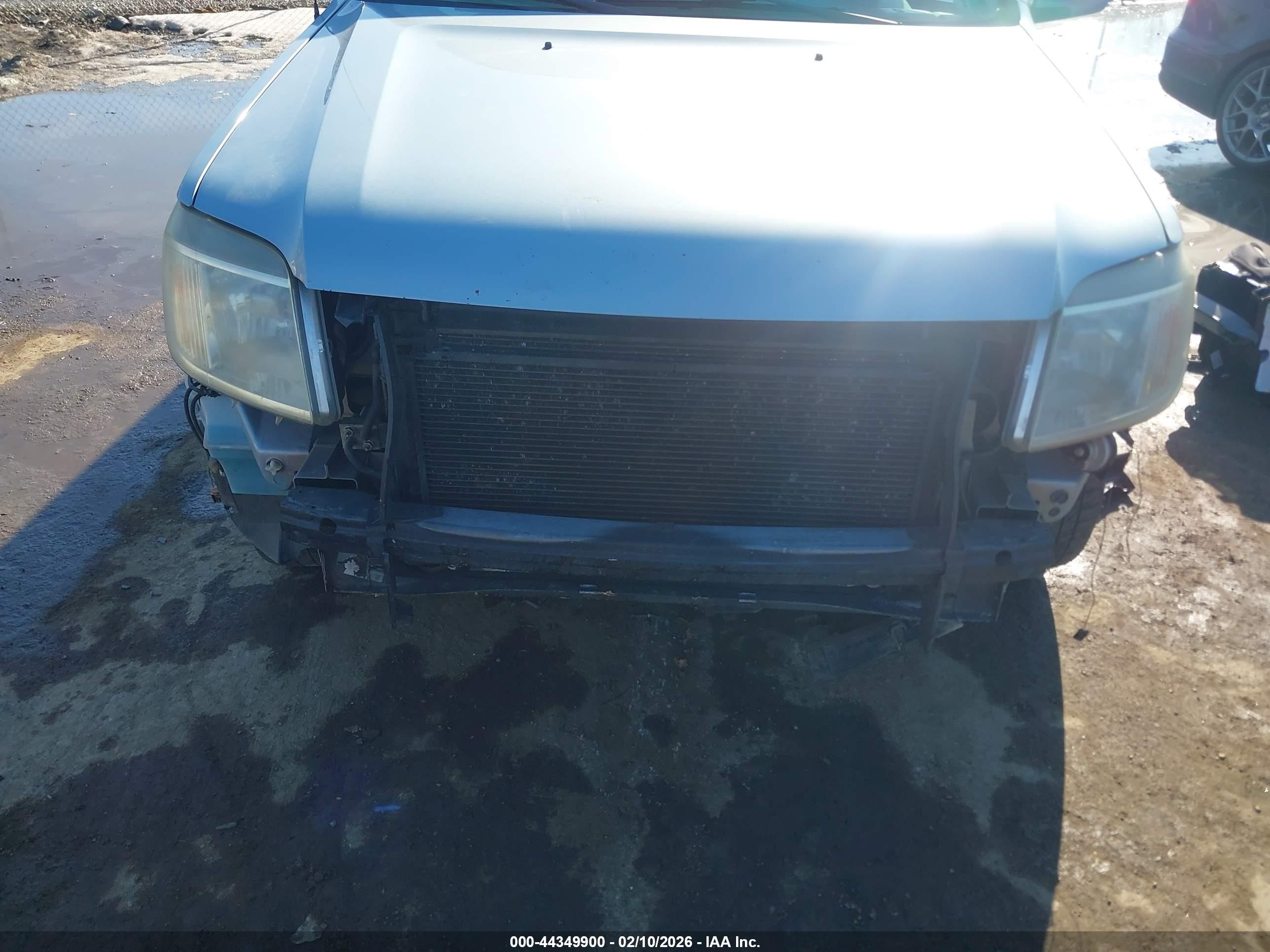 2008 Mercury Mariner Hybrid   Light Blue vin: 4M2CU29H48KJ42108