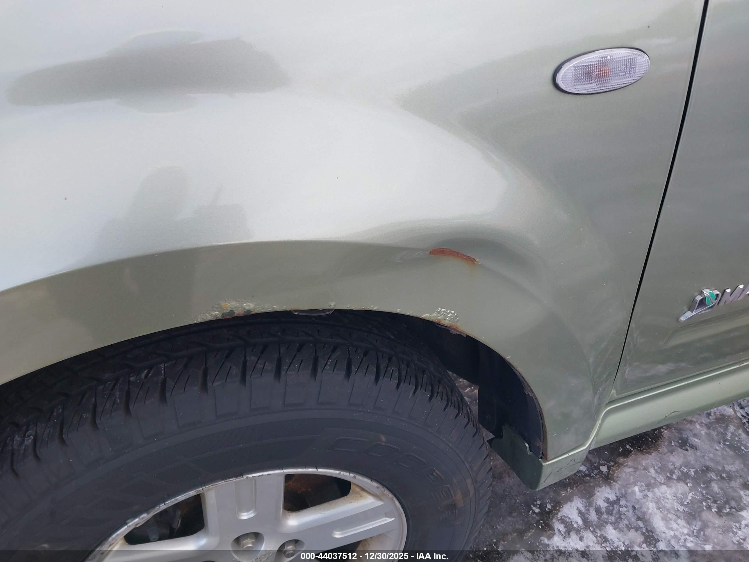2008 Mercury Mariner Hybrid   Green vin: 4M2CU29H58KJ39864