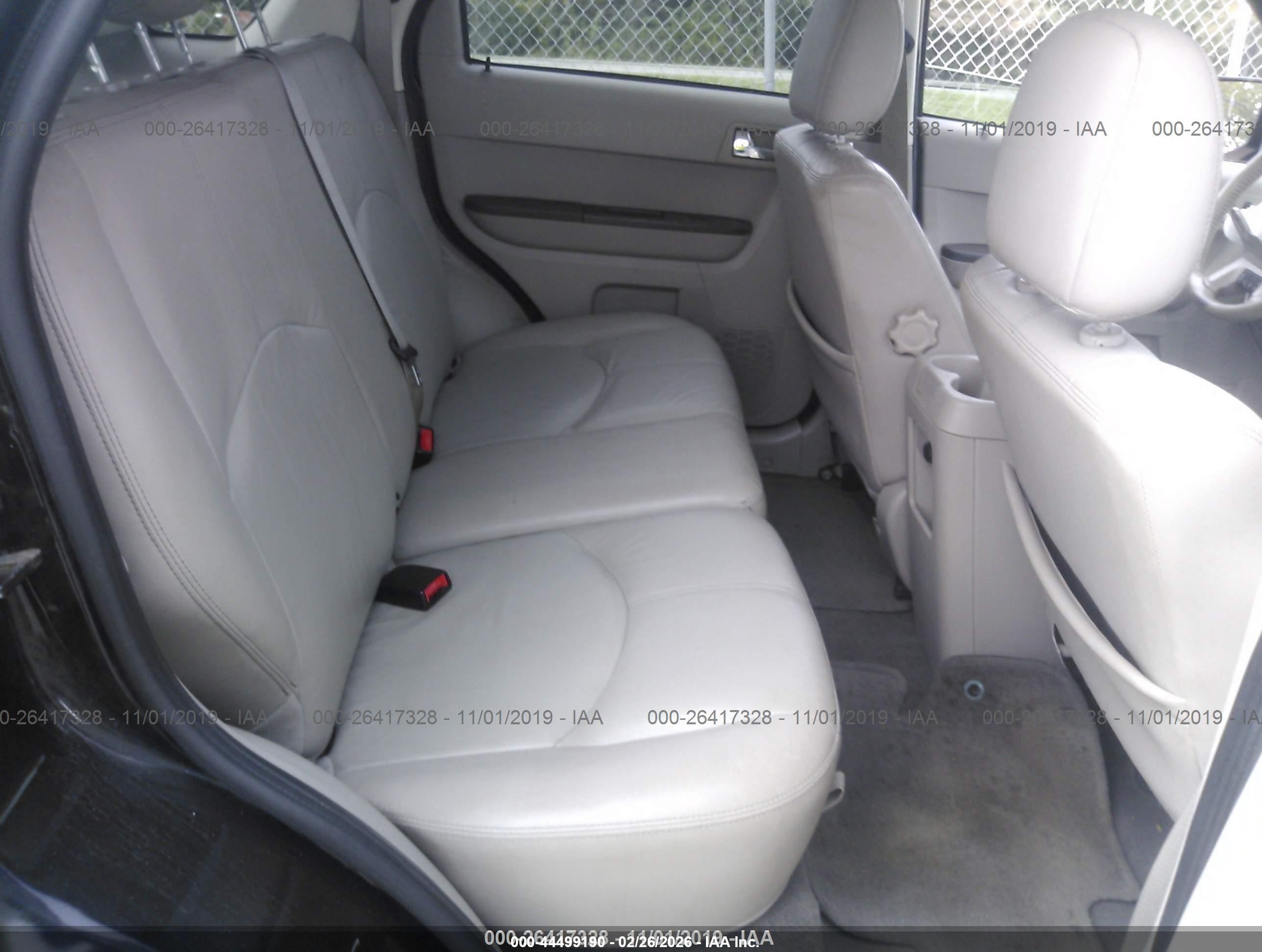 2008 Mercury Mariner Hybrid   Black vin: 4M2CU29HX8KJ51525