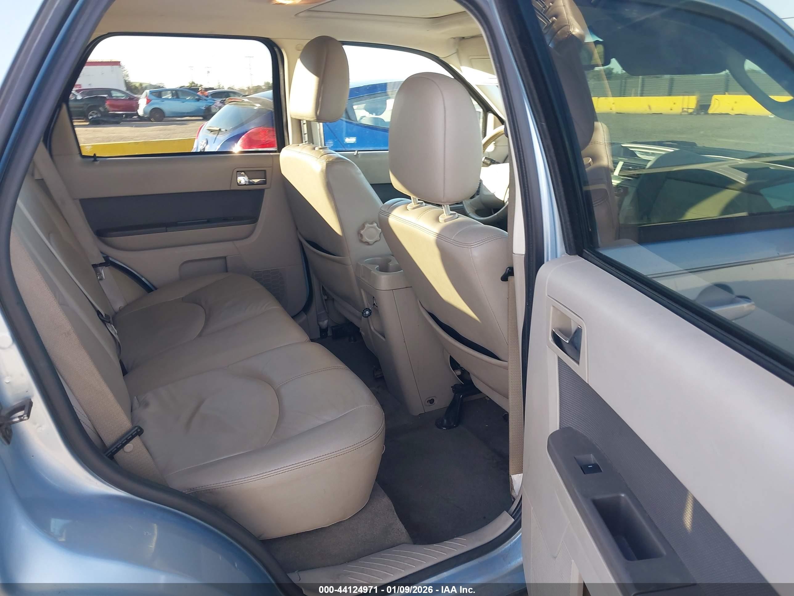 2009 Mercury Mariner Hybrid   Blue vin: 4M2CU39329KJ18188