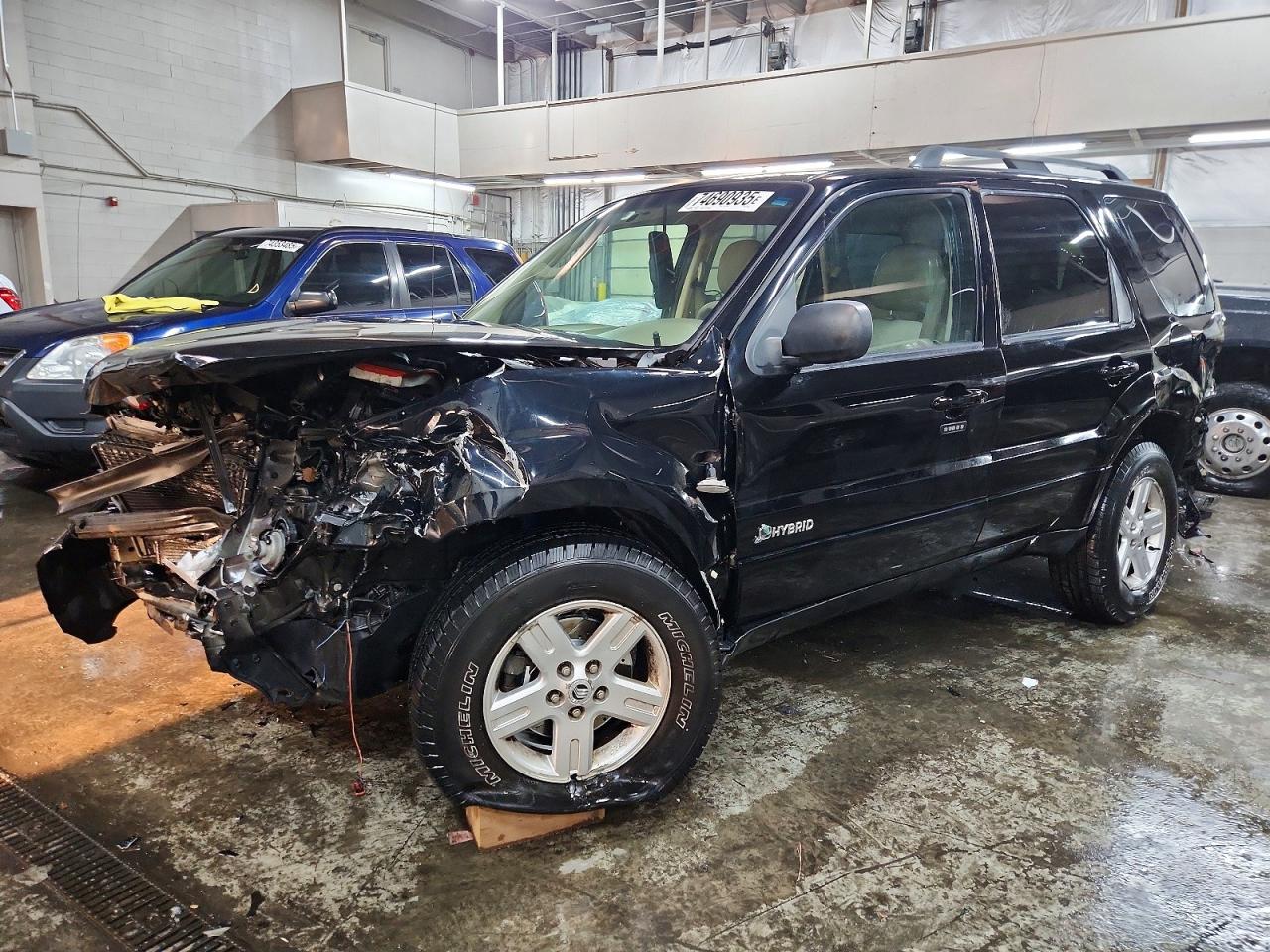 2007 Mercury Mariner Hev Black vin: 4M2CU39H17KJ06431