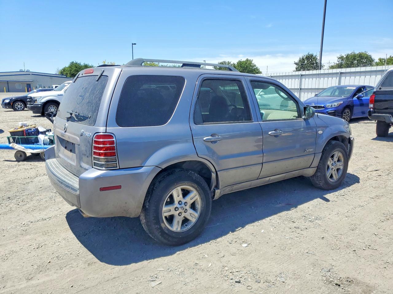 2007 Mercury Mariner Hev Серебряный vin: 4M2CU39H57KJ07226