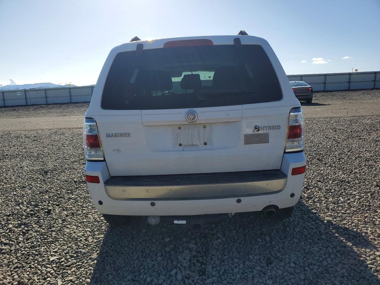 2008 Mercury Mariner Hev White vin: 4M2CU39H88KJ49990