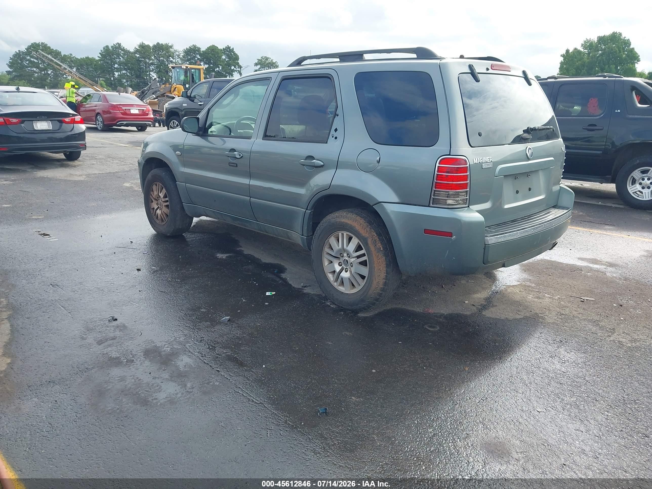 2006 Mercury Mariner Luxury/premier Бирюзовый vin: 4M2CU56116DJ01171