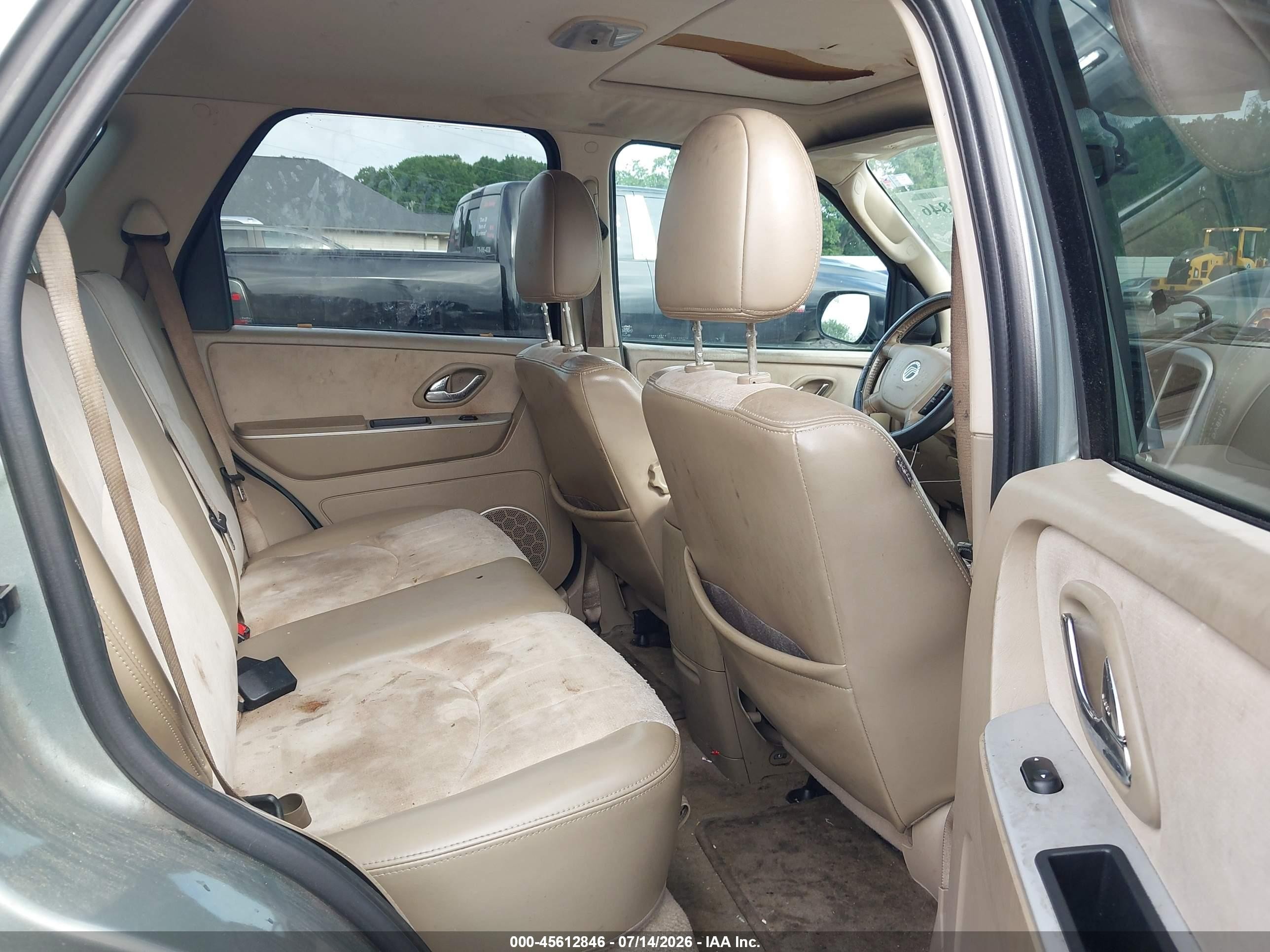 2006 Mercury Mariner Luxury/premier Бирюзовый vin: 4M2CU56116DJ01171