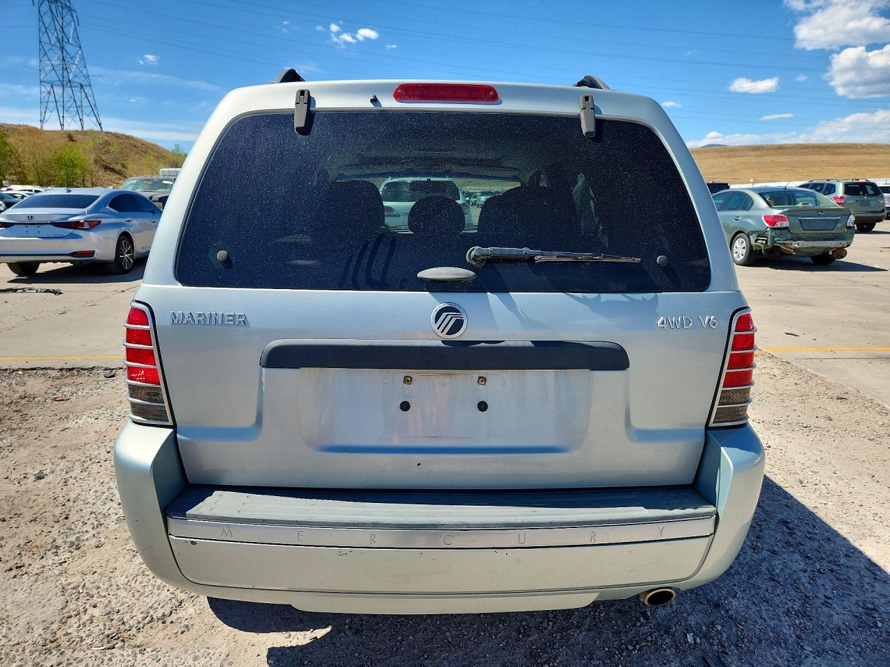 2006 Mercury Mariner Silver vin: 4M2CU57116KJ18837