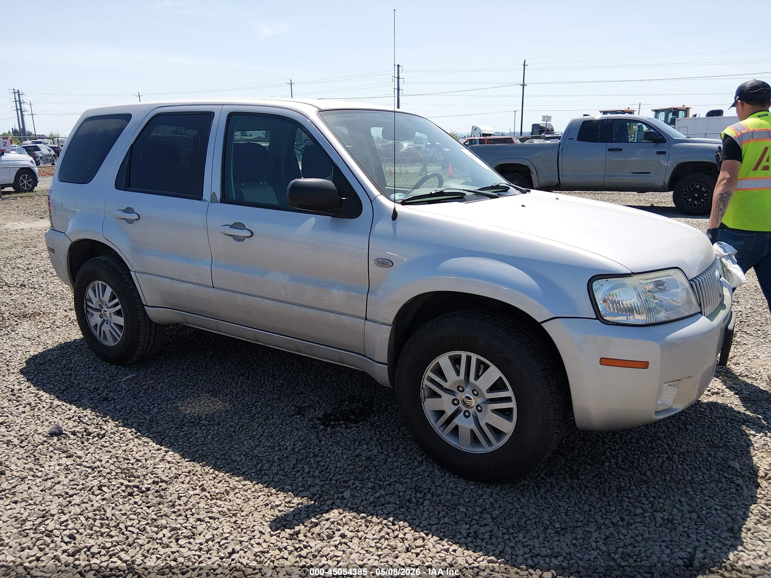 2005 Mercury Mariner Luxury/premier Silver vin: 4M2CU57125DJ03475